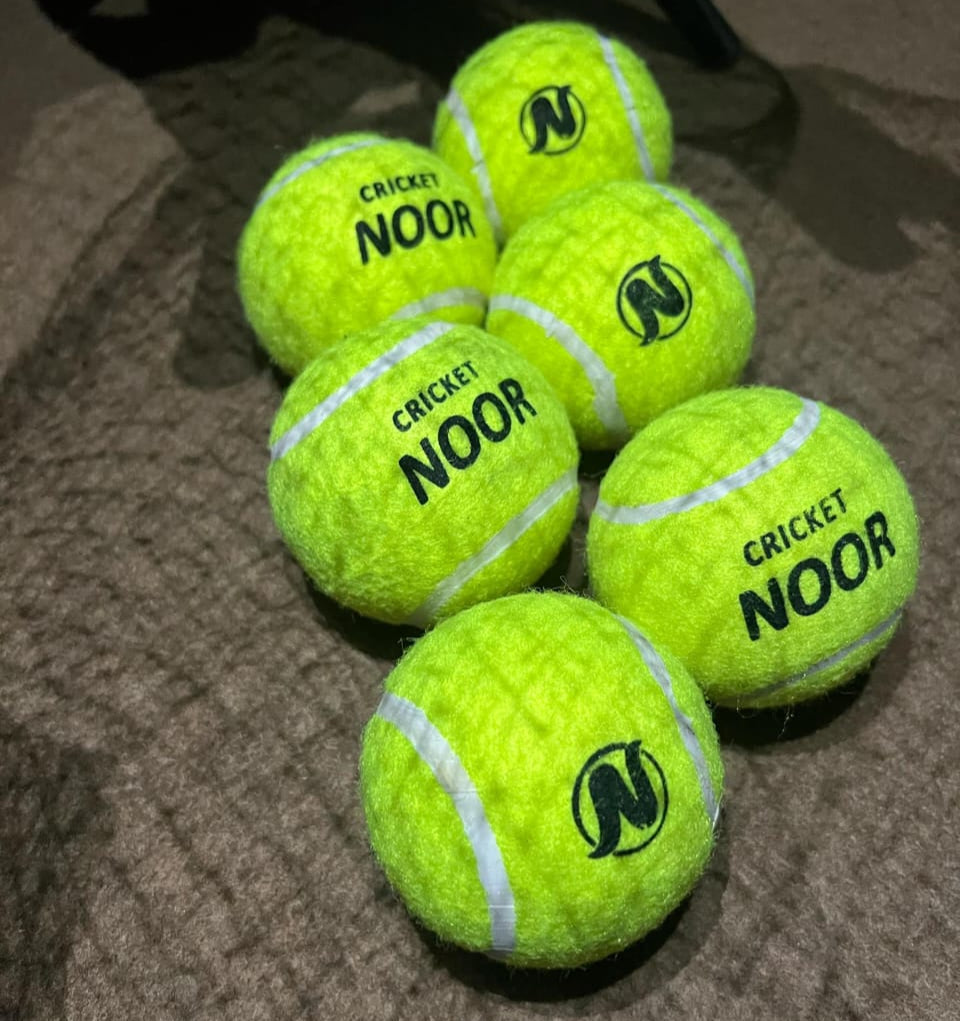 Noor Tape Ball Pack of 6 And Pack of 12