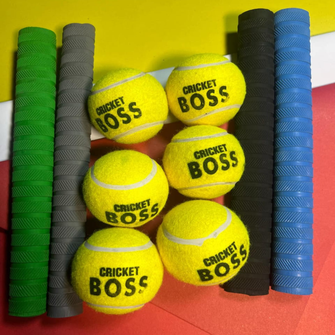 Cricket Boss Tape Ball Pack pf 6 and pack of 12