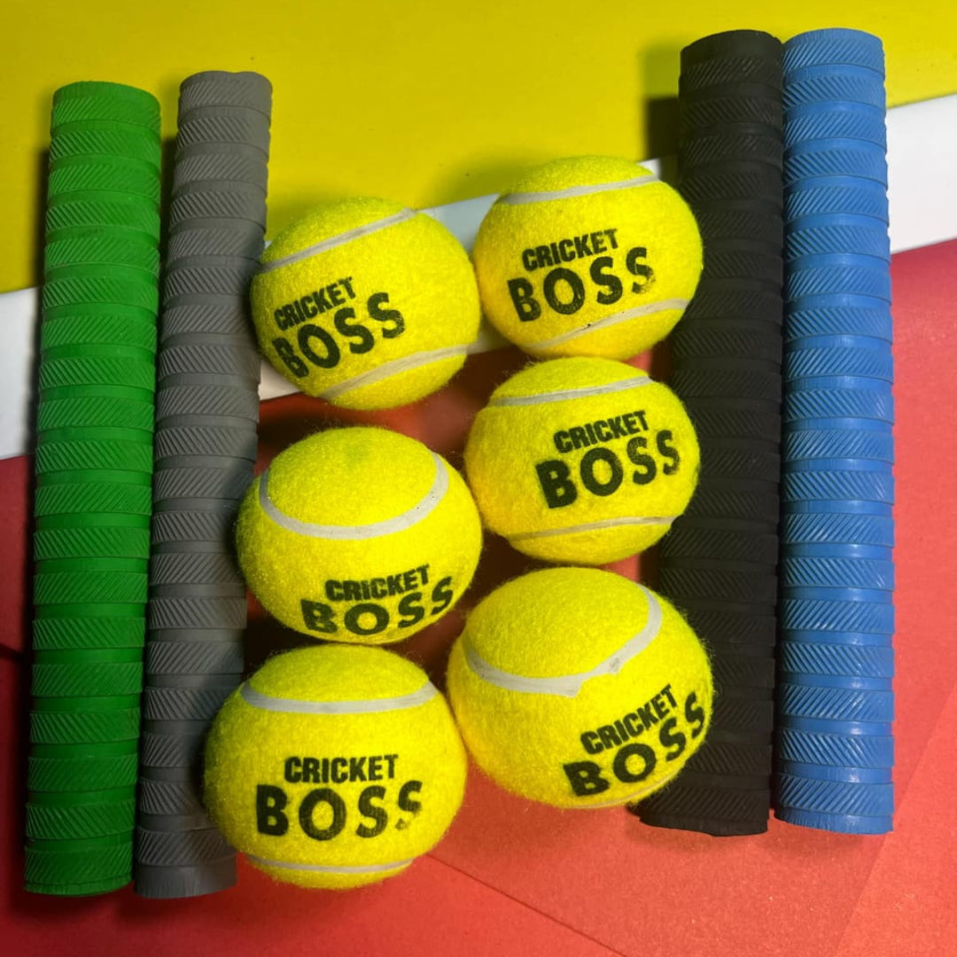 Cricket Boss Tape Ball Pack pf 6 and pack of 12