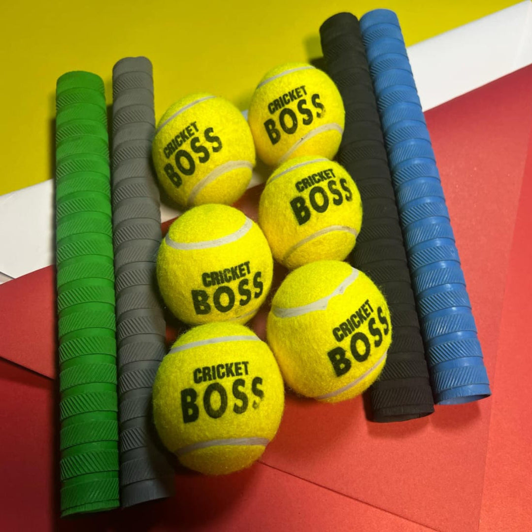 Cricket Boss Tape Ball Pack pf 6 and pack of 12